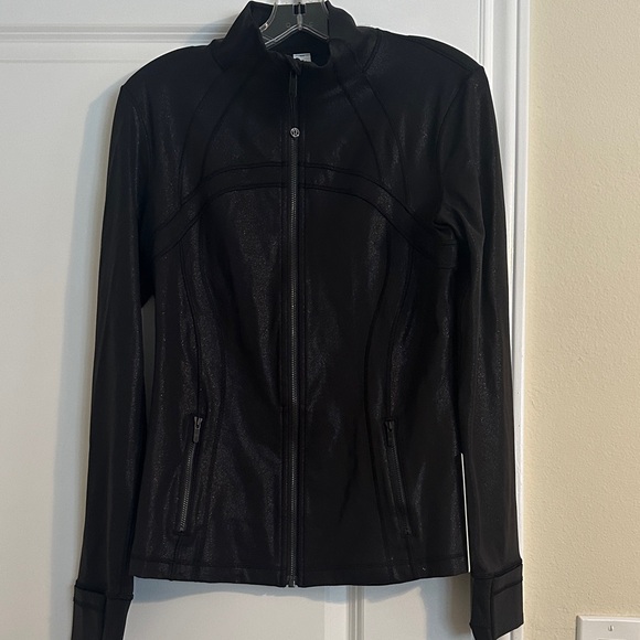 NWT- lululemon Define Jacket - Black Shimmer - Picture 2 of 6